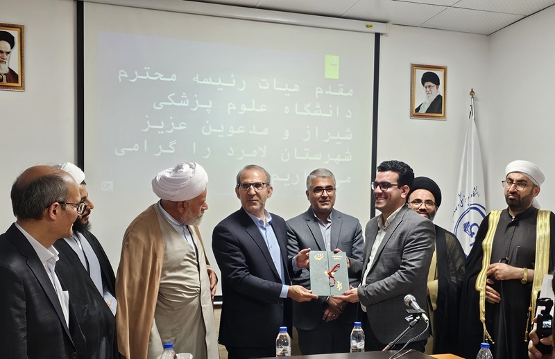 رئیس جدید شبکه بهداشت و درمان لامرد منصوب شد 1