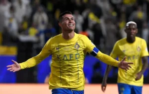 کریس رونالدو رکورد تعداد گل‌های زده در یک فصل لیگ عربستان را شکست