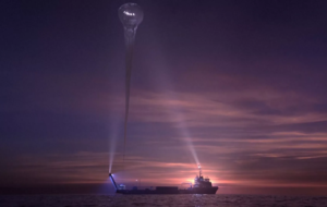 قیمت شام فضایی در لبه جو زمین هر پرس ۵۰۰ هزار دلار