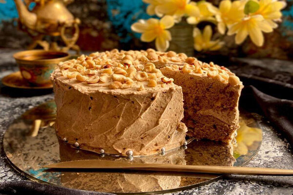 طرز تهیه کیک فندقی خوشمزه 1