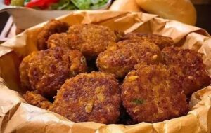 کتلت بدون گوشت، یک شام خوشمزه و آسان+طرز تهیه