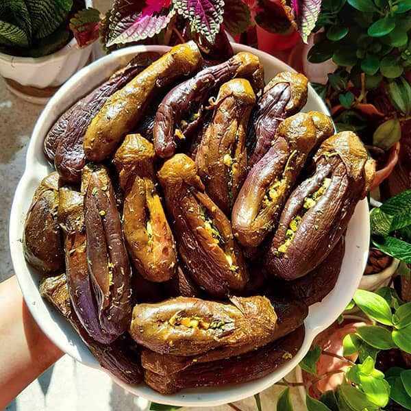 طرزتهیه ترشی بادمجان فوری و راحت