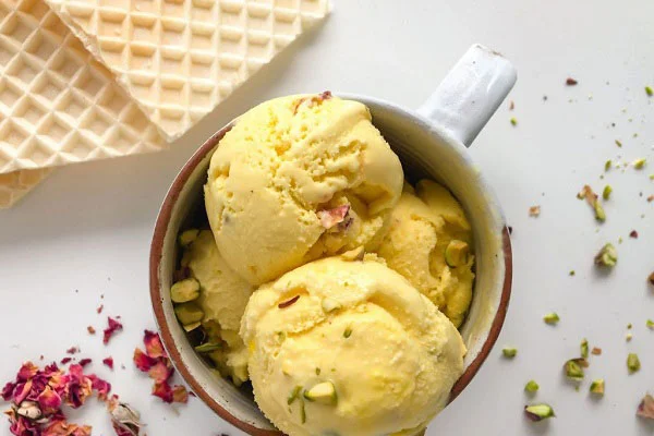 طرزتهیه بستنی خانگی بدون ثعلب