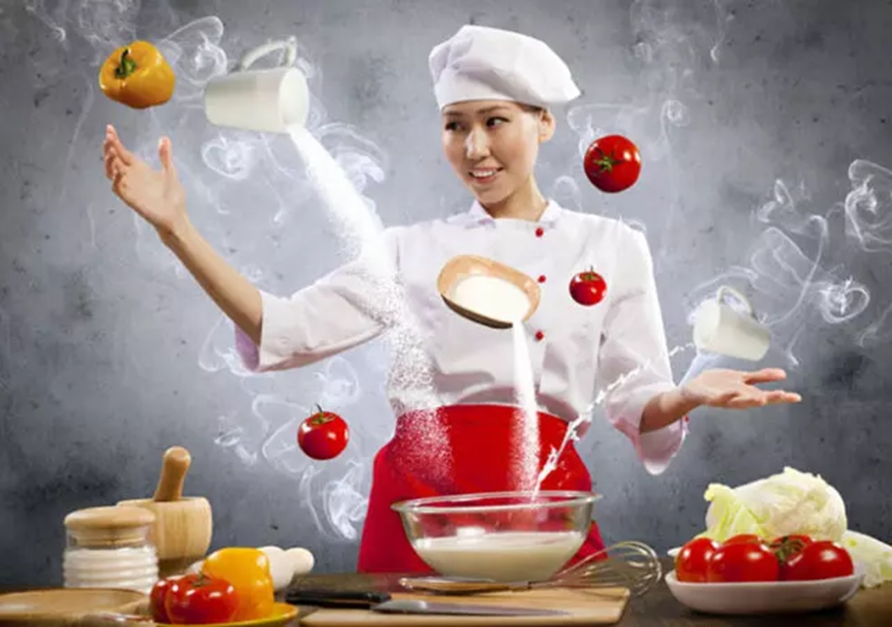 تکنیک طلایی آشپزی و خانه داری