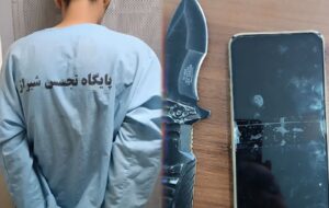 سارق سابقه دار در شیراز دستگیر شد