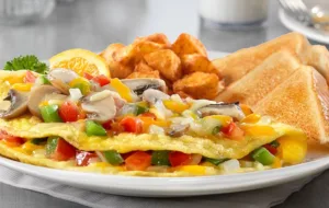 طرز تهیه املت سبزیجات با گودا برای صبحانه