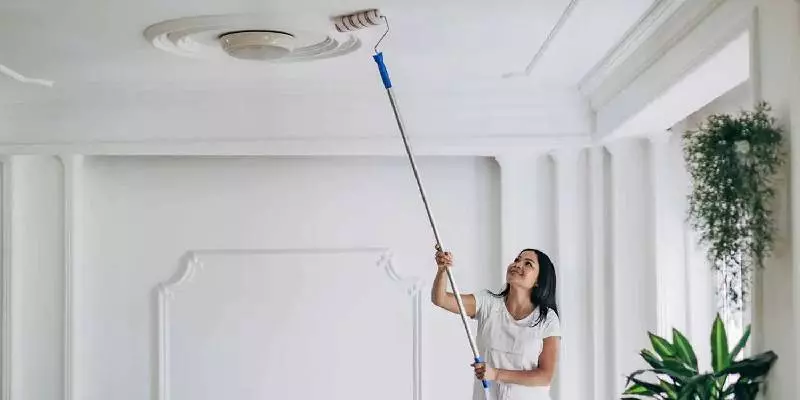 تمیز کردن سقف کناف