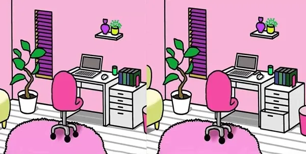 Spot 6 differences office desk pictures1 jpg