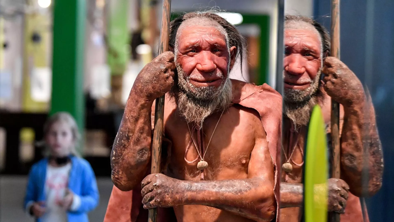 How did early humans treat children with Down syndrome?