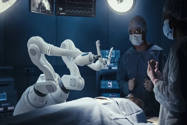 Robotic heart surgery