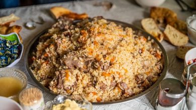 طرز تهیه پلو اسفندی