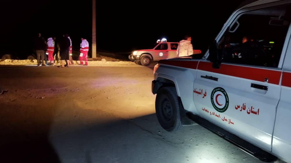 گزارش سازمان هلال احمر از وضعیت زلزله ۵.۲ ریشتری دهستان دژگاه فارس