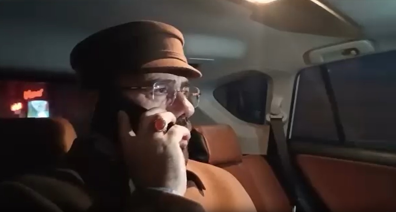 فیلم استاندار فارس از خیابانی در تهران هنگام مدیریت زلزله دهرم