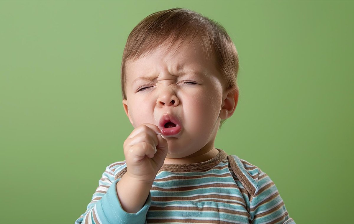 درمان خانگی و سریع سرفه خشک کودکان و علائم آن