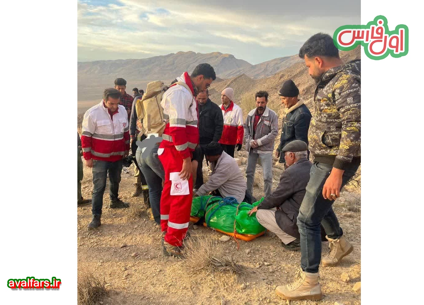 کشف پیکر بی‌جان فردی در ارتفاعات جاده سلامت سروستان