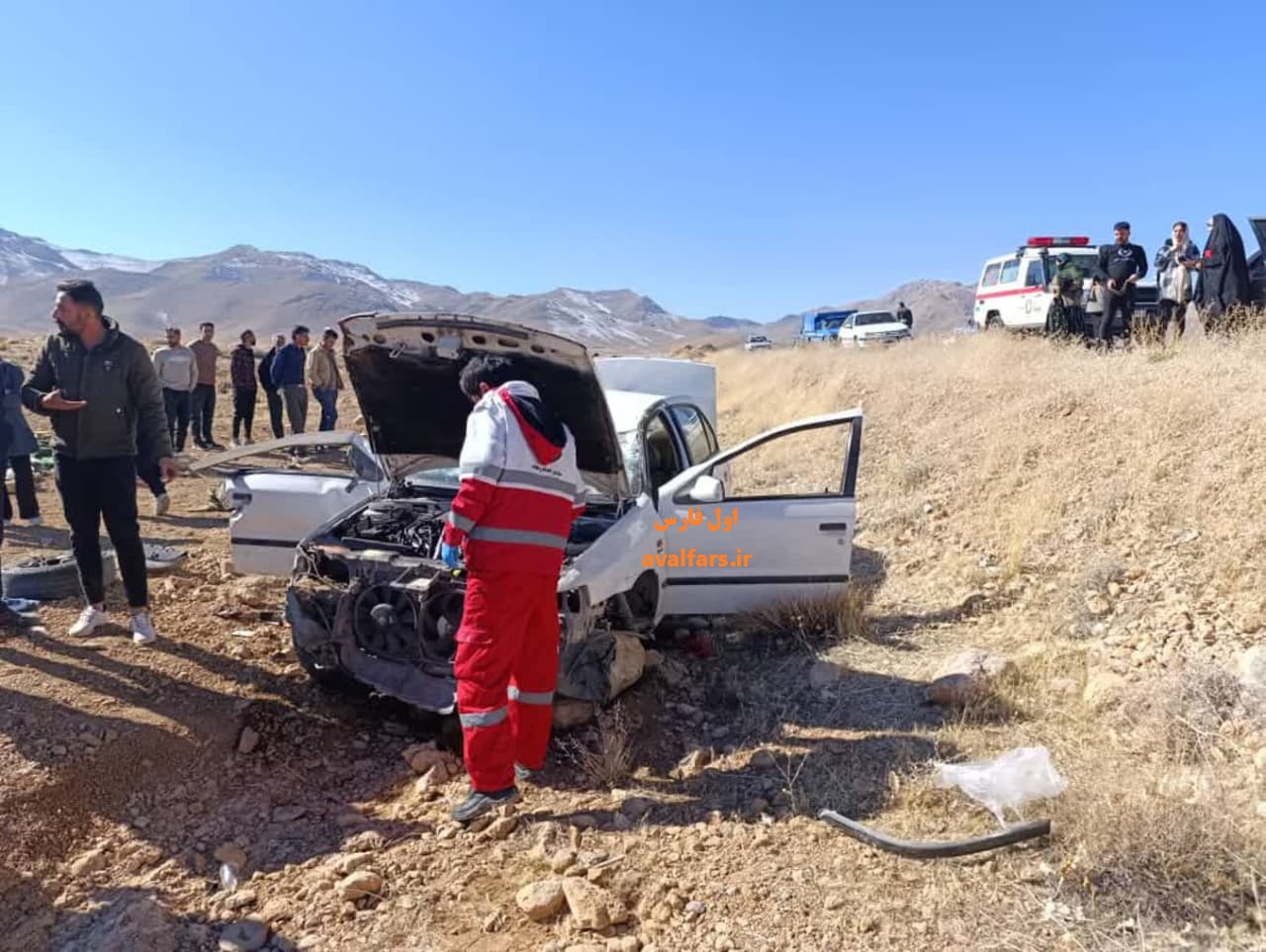 حادثه خونین برای سرنشینان سمند در جاده اقلید-یاسوج