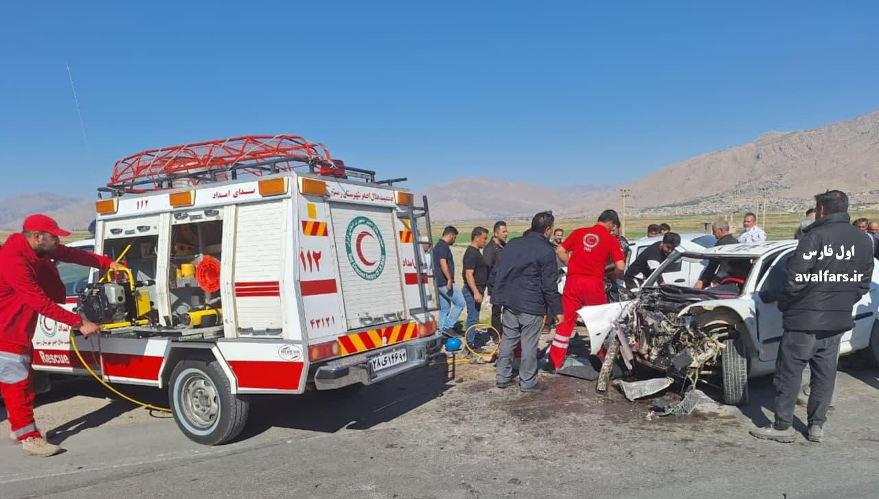 چهارشنبه خونین جاده رستم _نورآباد ممسنی با تصادف ال‌‌نود و ۲۰۶