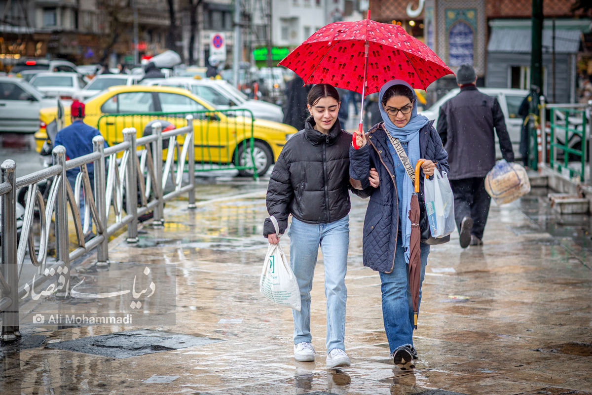 از امروز تا پنج‌شنبه ۲۷ دی کدام استان‌ها باران دارند؟