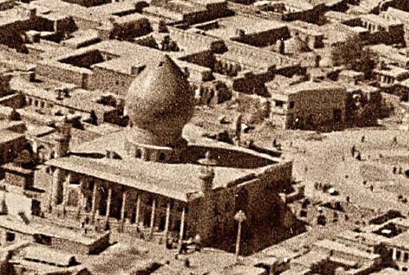 شاهچراغ عکس هوایی