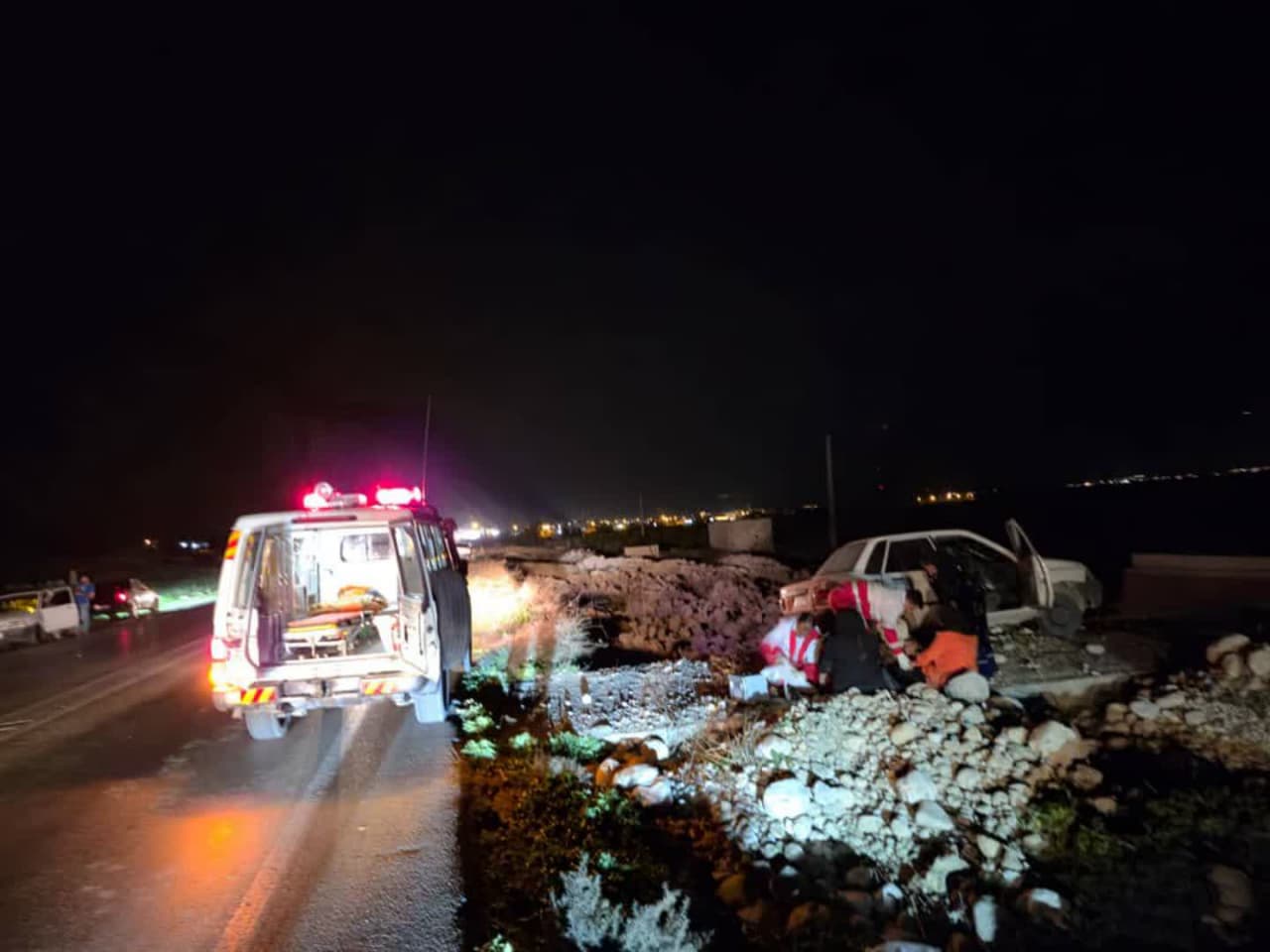 حادثه خونین برای ۳ زن و یک مرد در جاده بابامیدان _ گچساران