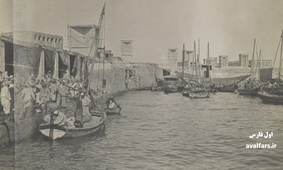 چند عکس قدیمی از بندر لنگه در اواخر دوره قاجار
