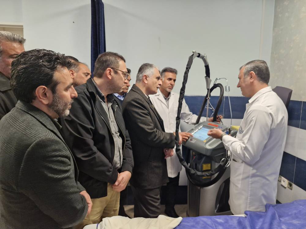 بهره‌برداری از پروژه‌های عمرانی و درمانی بیمارستان سوانح سوختگی و ترمیمی شیراز با حمایت شرکت ملی نفت ایران