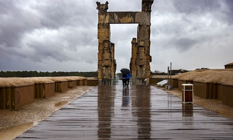 بمیزان باران در استان فارس