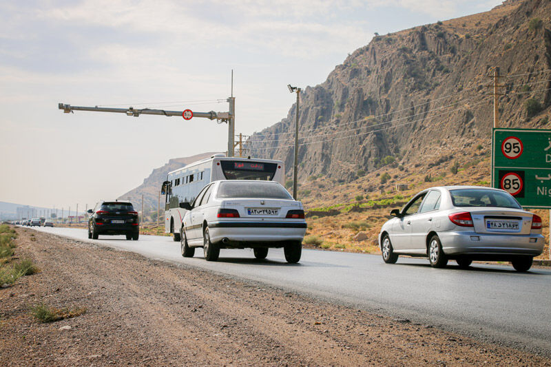 بیشترین تخلف سرعت در این سه جاده استان فارس رخ می‌دهد