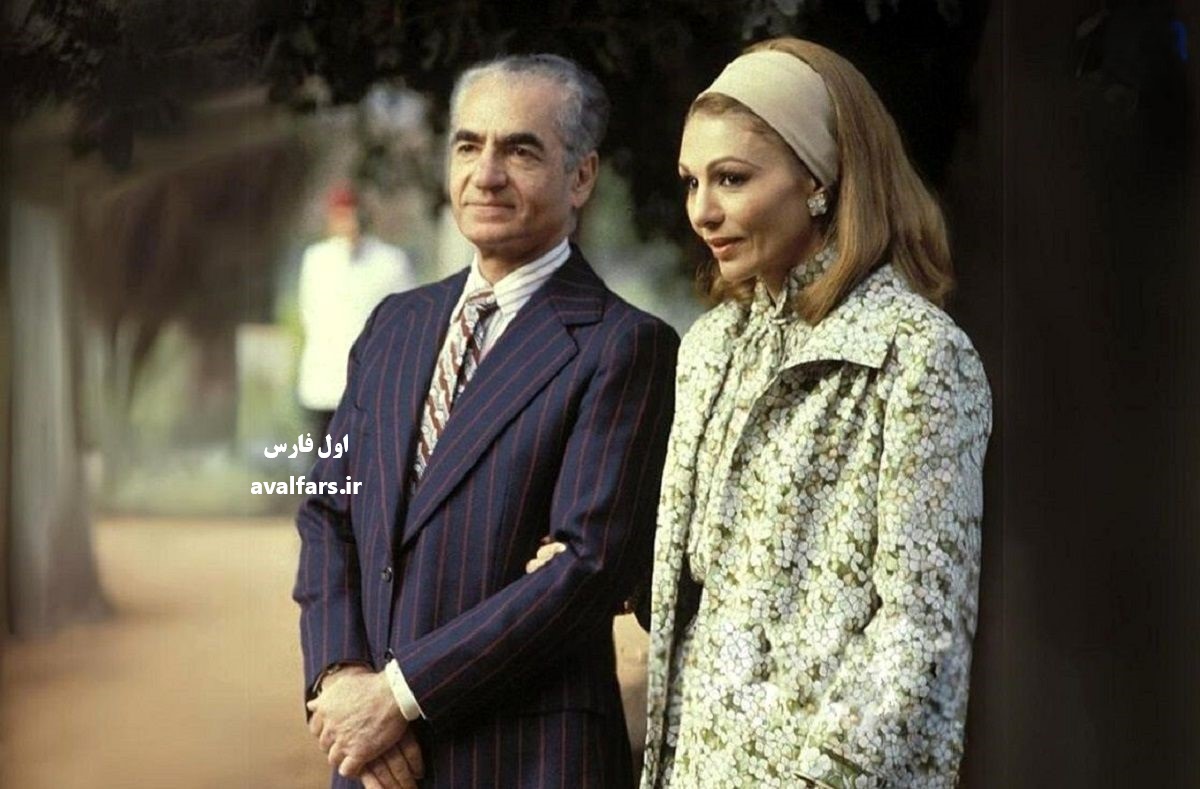 «شاه و فرح» در حال آبگوشت خوردن در چادر عشایر