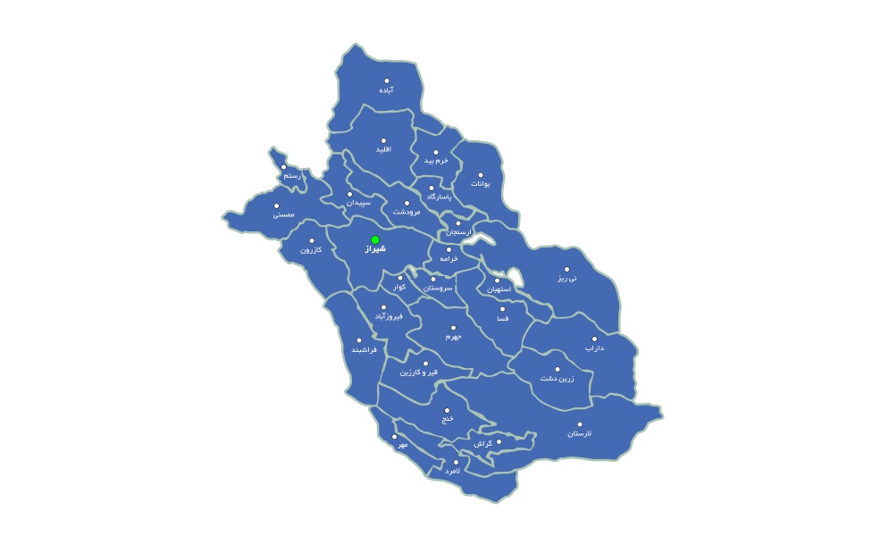 جدول میزان بارندگی در استان فارس تا ۱۴۰۳/۱۱/۲۷ منتشر شد