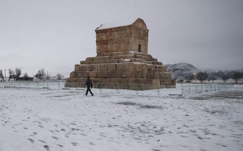 هوای استان فارس آخر هفته هوا برفی و بارانی می‌شود