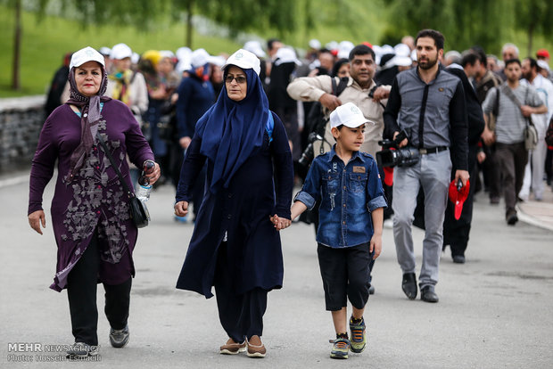 پیاده روی سوم اسفند شیراز
