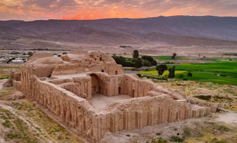 کاخ اردشیر بابکانهوای فارس