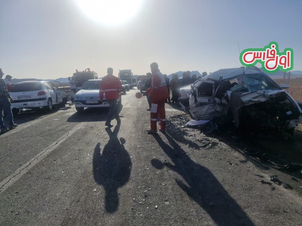 پایان غم‌انگیز زندگی دختر جوان در جاده آباده-بهمن+عکس