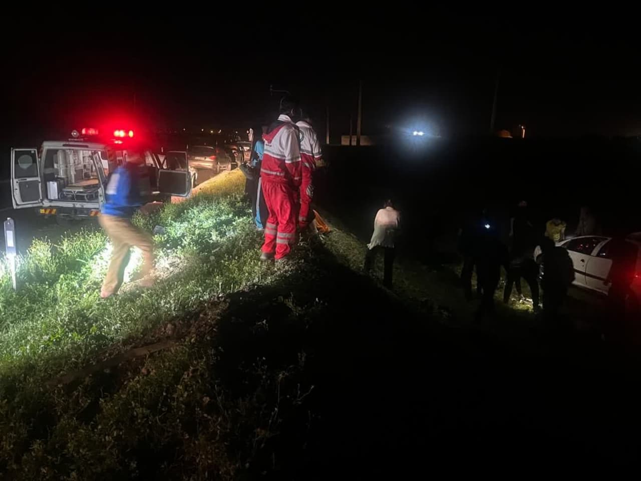 واژگونی پژو ۲۰۶ در جاده بابامیدان _ گچساران: ۲ زن قربانی تصادف شدند