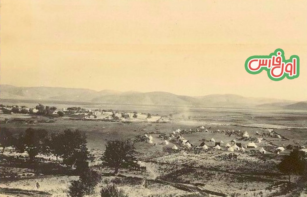سه عکس قدیمی از دشت مرغاب فارس -سال ۱۲۹۵ خورشیدی
