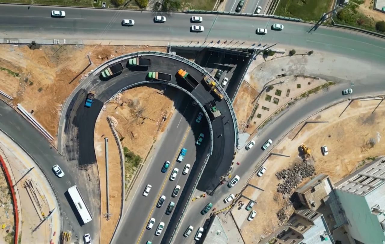 دوربرگردان غیرهمسطح میلاد در بلوار صنایع شیراز افتتاح و بهره‌برداری شد