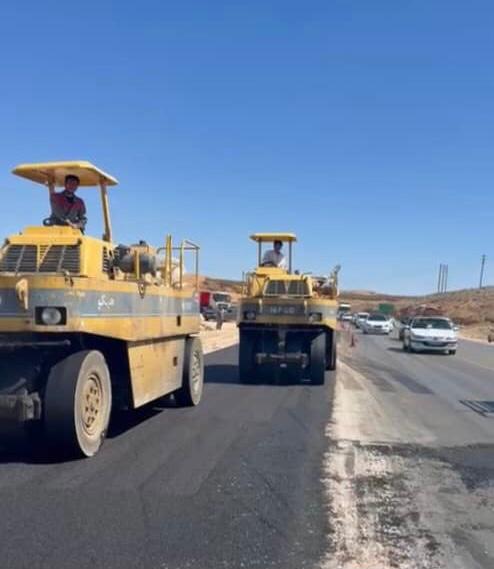 اقدام فوری راهداری فارس: تعریض و بهسازی بخشی از قطعه ۷ آزادراه شیراز-اصفهان در چهار روز