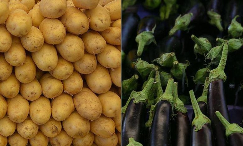 سیب زمینیبادمجان