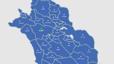 میزان بارندگی در استان فارس
