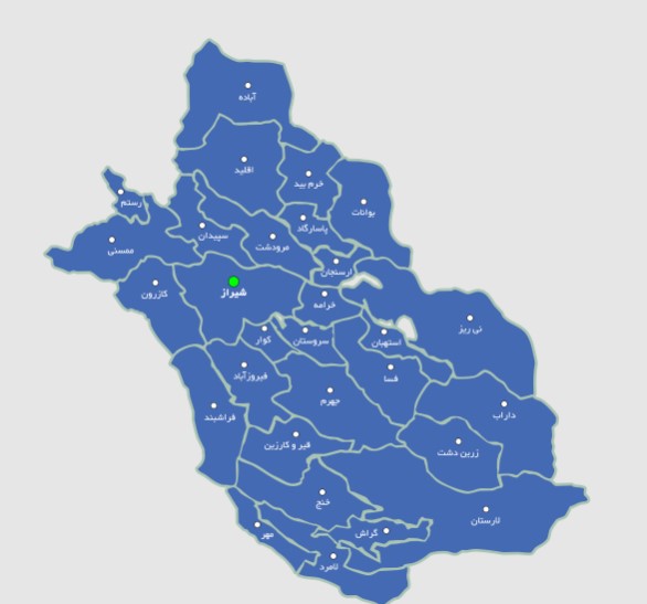 جدول میزان بارندگی در استان فارس تا امروز  ۱۴۰۳/۱۲/۲۸