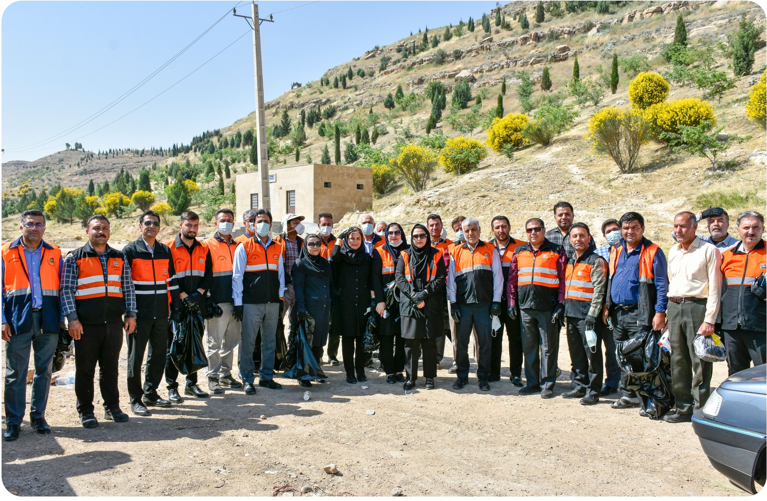 اقدام تحسین برانگیز راهداران استان فارس در آستانه فرارسیدن هفته شیراز