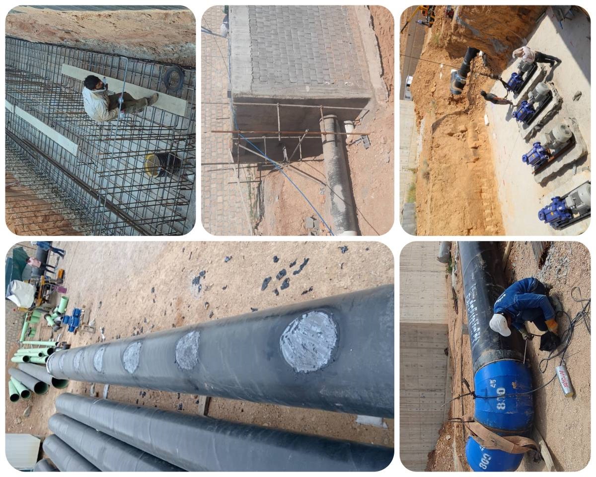 ایستگاه‌های پمپاژ جدید در شیراز به مدار آمد؛ افزایش ظرفیت انتقال آب در صدرا