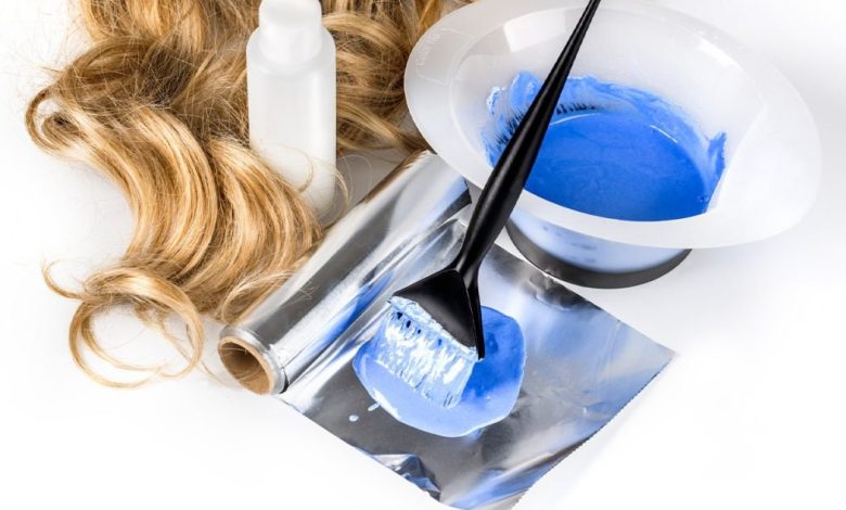 Dyeing hair at home 1