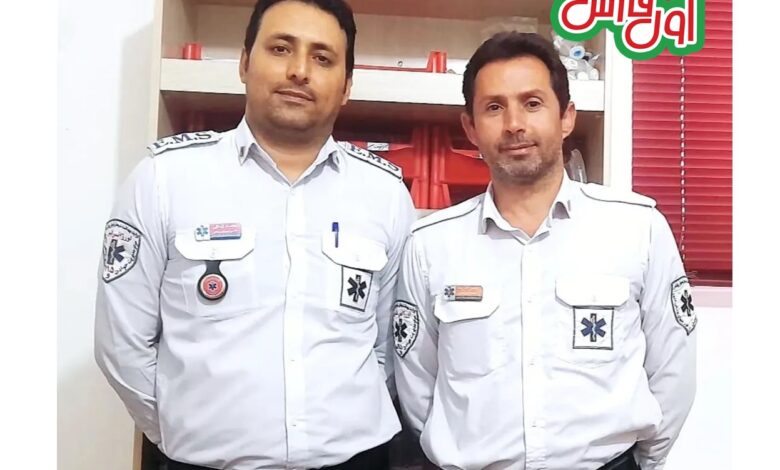 پیرمرد 79 ساله در خانزنیان زنده شد 1 اورژانس
