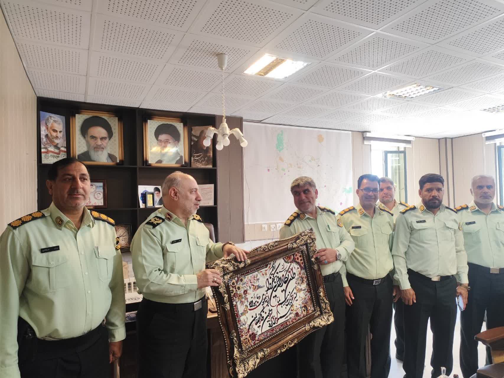 رئیس جدید پلیس مبارزه با مواد مخدر فارس منصوب شد