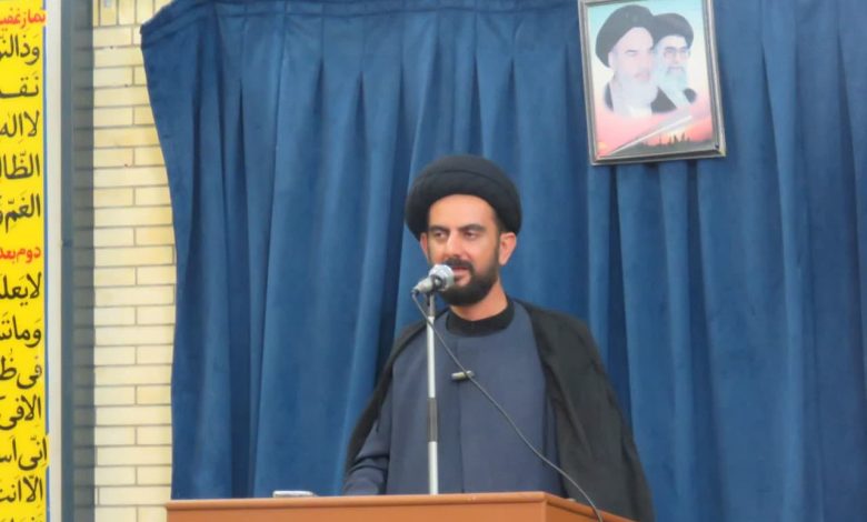 حجت الاسلام افروغی امام جمعه سپیدان 2