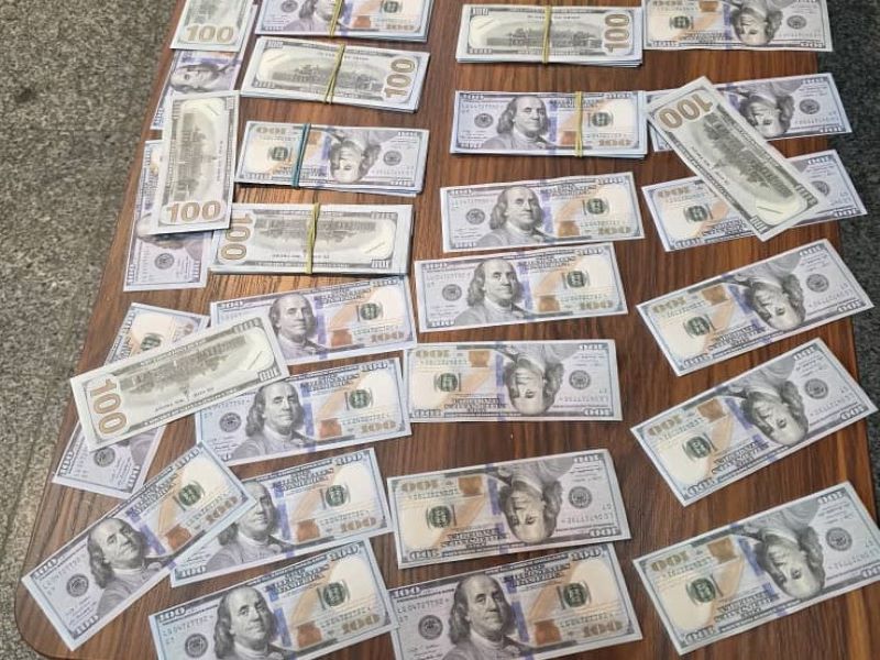 دستگیری یک نفر با ۱۵ هزار دلار تقلبی و دو قبضه اسلحه در شیراز