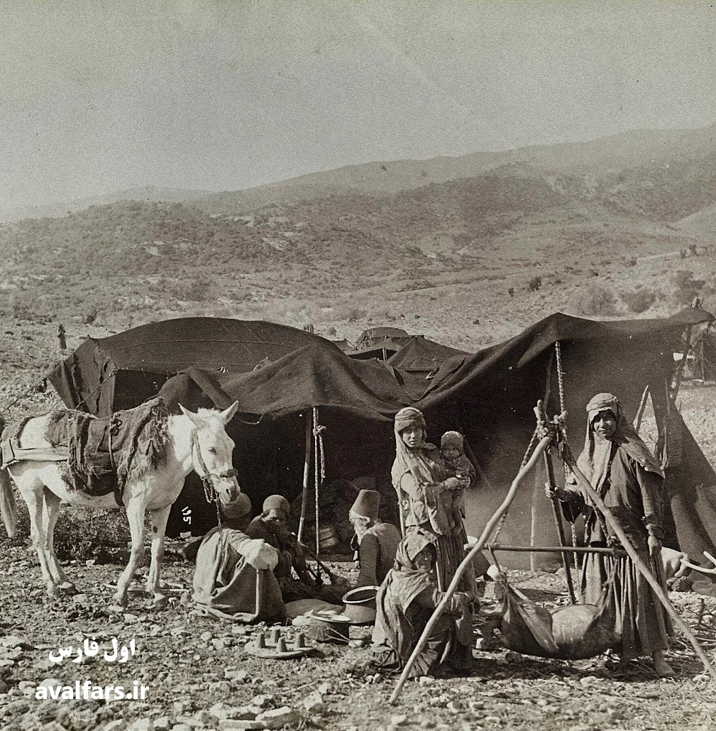 تصویری دیده نشده از عشایر استان فارس در دوران قاجار