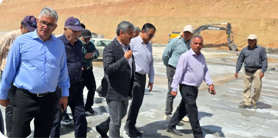 خبر خوش آبفا برای شهروندان : بتن‌ریزی مخزن میانرود شیراز شروع شد